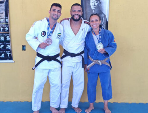 SENSEI FAGUNDES E THAÍSA CONQUISTAM MEDALHAS DE BRONZE E OURO NO CAMPEONATO BRASILEIRO DE JUDÔ EM ANÁPOLIS