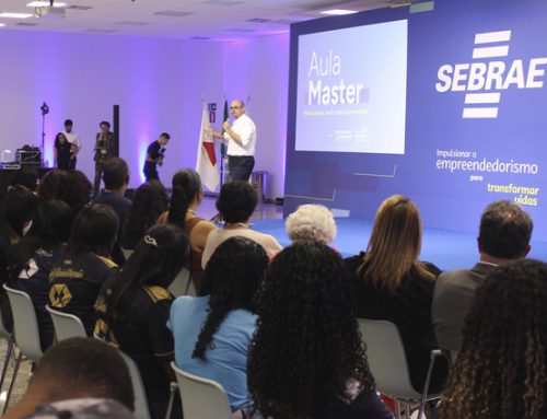 SEBRAE MINAS E GOVERNO PROMOVEM AULA MASTER PARA ESTUDANTES